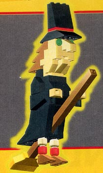 LEGO LLCA12 3D Witch (LEGOLAND California)