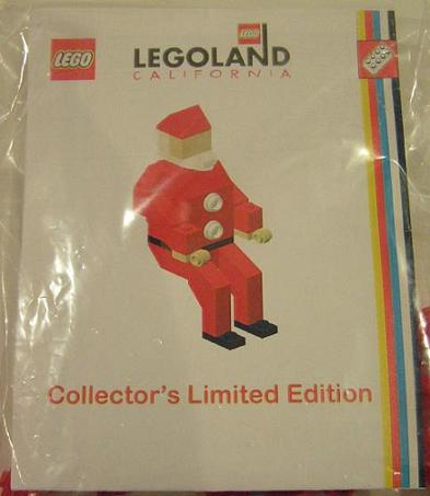 LEGO LLCA21 Sitting Santa (LEGOLAND California)