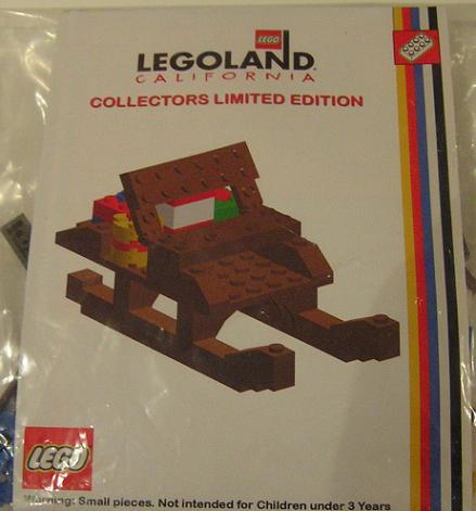 LEGO LLCA22 Santa's Sleigh (LEGOLAND California)
