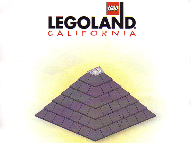 LEGO LLCA24 Las Vegas Skyline, Pyramid (LEGOLAND California Ambassador Pass Exclusive)