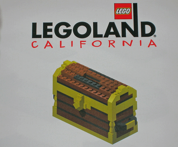 LEGO LLCA29 Pirate Treasure Chest Bank (LEGOLAND California Ambassador Pass Exclusive)