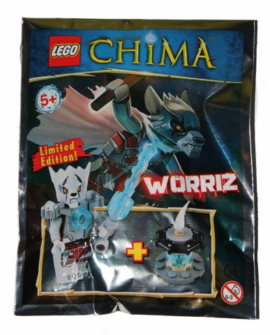 LEGO LOC391404 Worriz foil pack #1