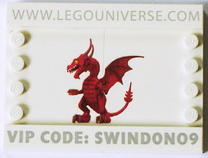 LEGO lup04 Universe Promo 2009 Swindon - Dragon