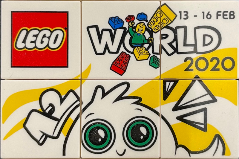 LEGO lwp14 LEGO World Denmark Puzzle Promotional 2020