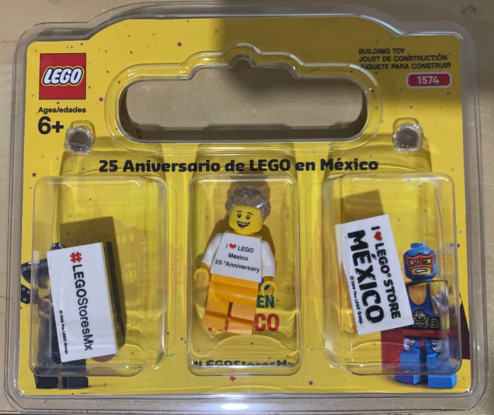 LEGO MEXICO 25 Aniversario de LEGO en Mexico Exclusive Set blister pack