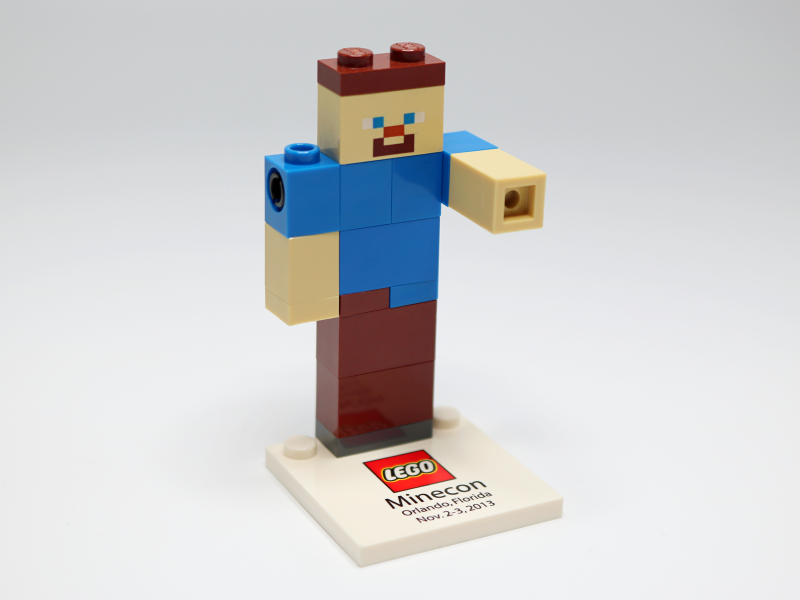 LEGO MINECON Steve - Minecon 2013 Exclusive Build