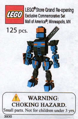 LEGO MINNEAPOLIS-2 LEGO Store Grand Re-opening Exclusive Set, Mall of America, Bloomington, MN