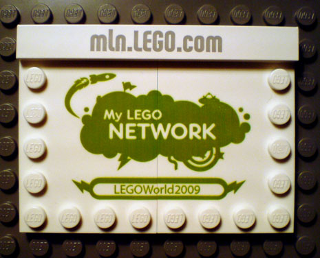 LEGO mln09 My LEGO Network Promo LEGO World 2009