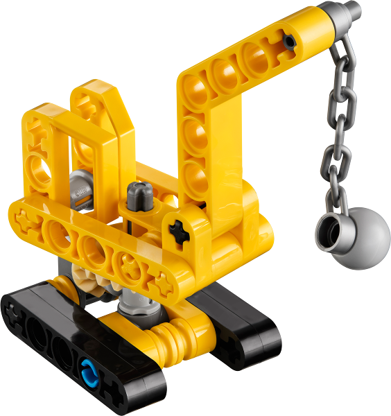 LEGO mmach01-5 Wrecking Ball Crane, Mighty Machines, Series 1