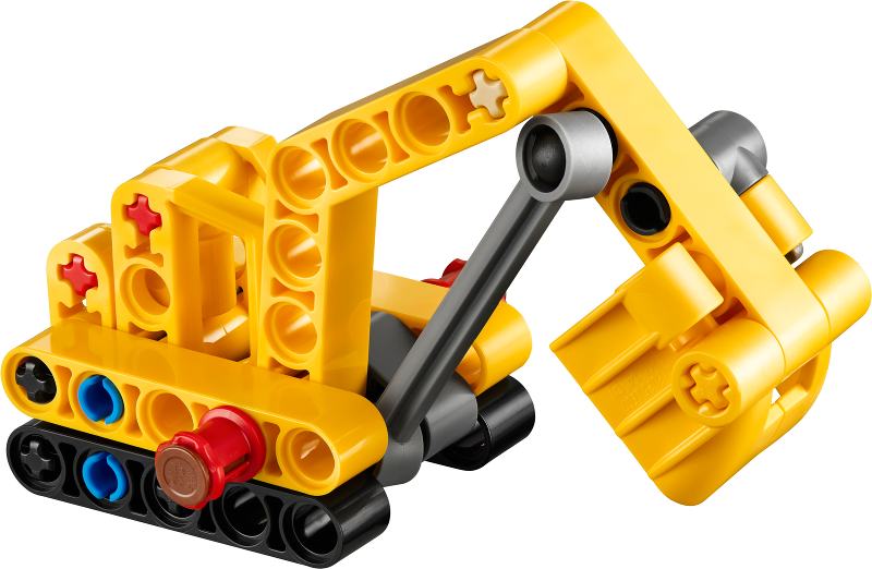 LEGO mmach01-6 Excavator, Mighty Machines, Series 1
