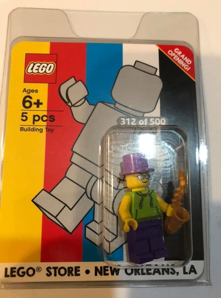 LEGO NewOrleans LEGO Store Grand Opening Exclusive Set, New Orleans, LA blister pack