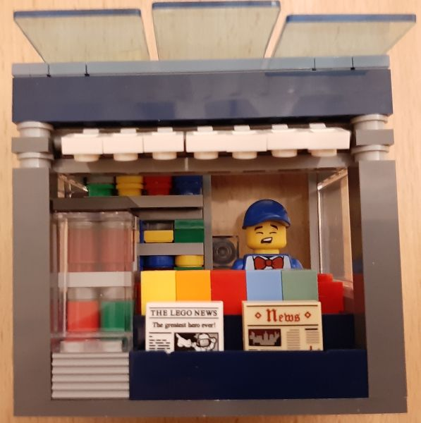 LEGO NEWSSTAND LEGO Brand Store Exclusive Build - Newsstand