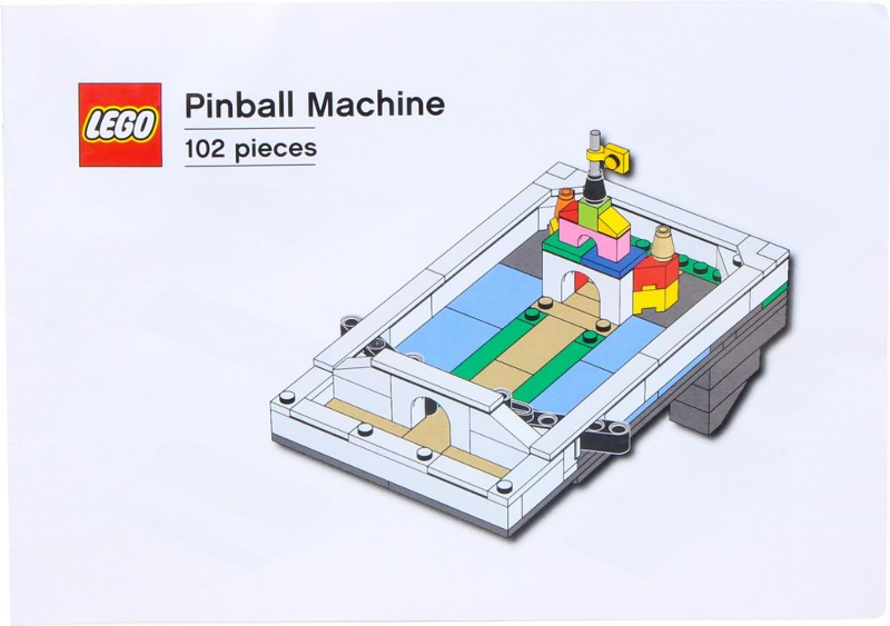 LEGO PINBALL LEGO Brand Store Exclusive Build - Pinball Machine