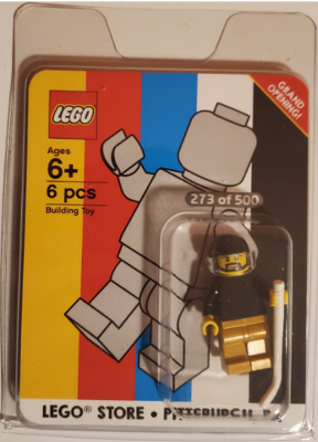 LEGO Pittsburgh LEGO Store Grand Opening Exclusive Set, Ross Park Mall, Pittsburgh, PA blister pack