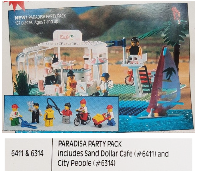 LEGO PPP Paradisa Party Pack (6411, 6314)