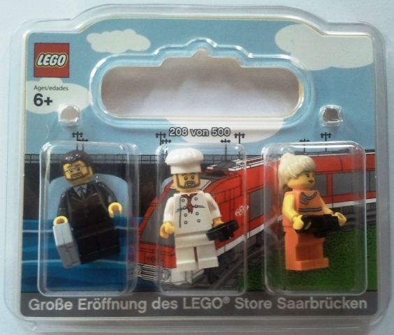 LEGO Saarbrucken LEGO Store Grand Opening Exclusive Set, Saarbrücken, Germany blister pack