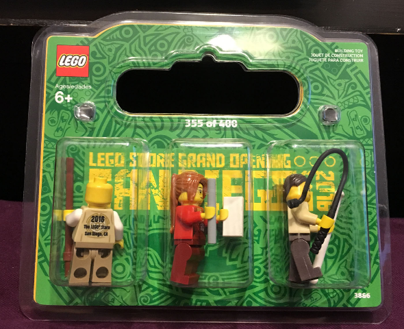 LEGO SanDiego-2 LEGO Store Grand Opening Exclusive Set, Westfield UTC, San Diego, CA blister pack