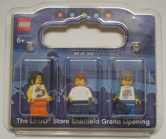 LEGO Sheffield LEGO Store Grand Opening Exclusive Set, Sheffield, England blister pack