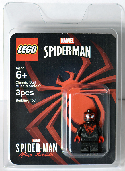 LEGO Sony01 Classic Suit Miles Morales - Sony PS 2020 Exclusive blister pack