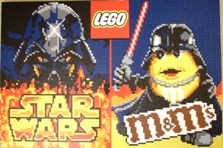 LEGO SWMP Star Wars / M&M Mosaic - Promo Set
