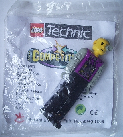 LEGO tech007promo Technic Figure Cyber Person Promotional Polybag - (Toy Fair Nuernberg Promotion 1998)
