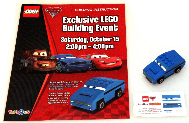 LEGO TORQUE Toys "R" Us Exclusive Build - Rod "Torque" Redline