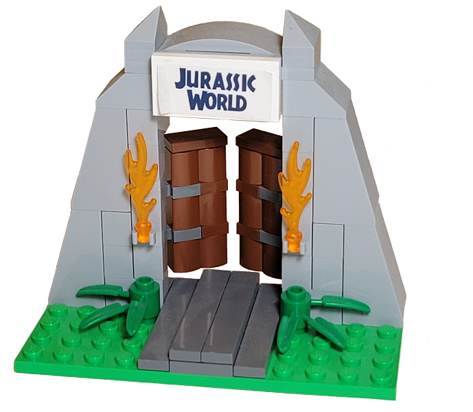 LEGO TRUJWGATE Toys "R" Us Exclusive Build - Jurassic World Gate