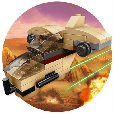LEGO TRUWOOKIEE Toys "R" Us Exclusive Build - Wookiee Gunship