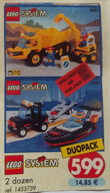 LEGO VP-14 Classic Town Value Pack Duopack (6581, 6596)