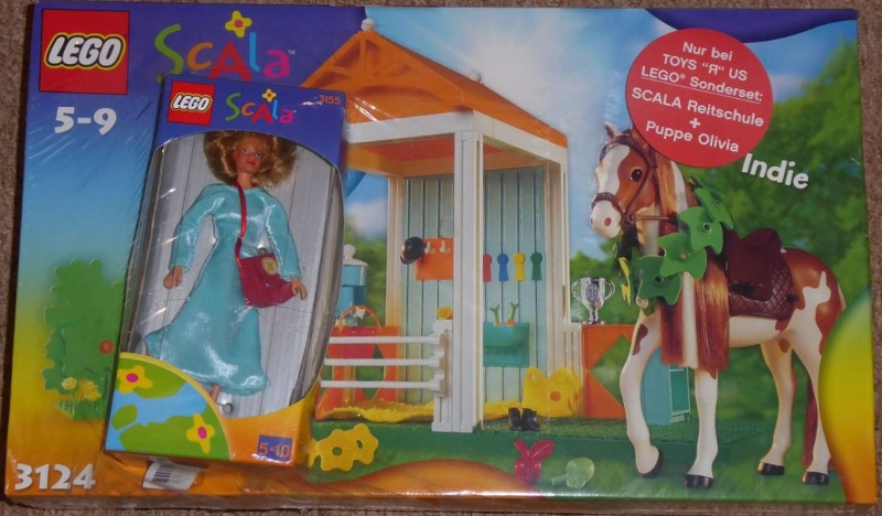LEGO VP27 Scala Bundle Pack (Copack of Sets 3124 and 3155)