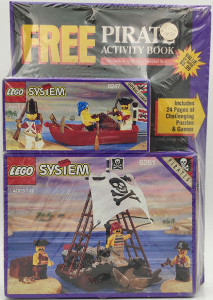 LEGO VP31 Pirates Bundle Pack (Sets 6247 and 6261 with Activity Book)