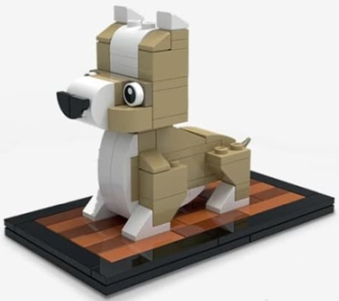 LEGO WCORGI Welsh Corgi