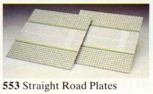LEGO 553 Straight Road Plates